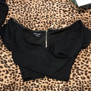 Bebe crop top